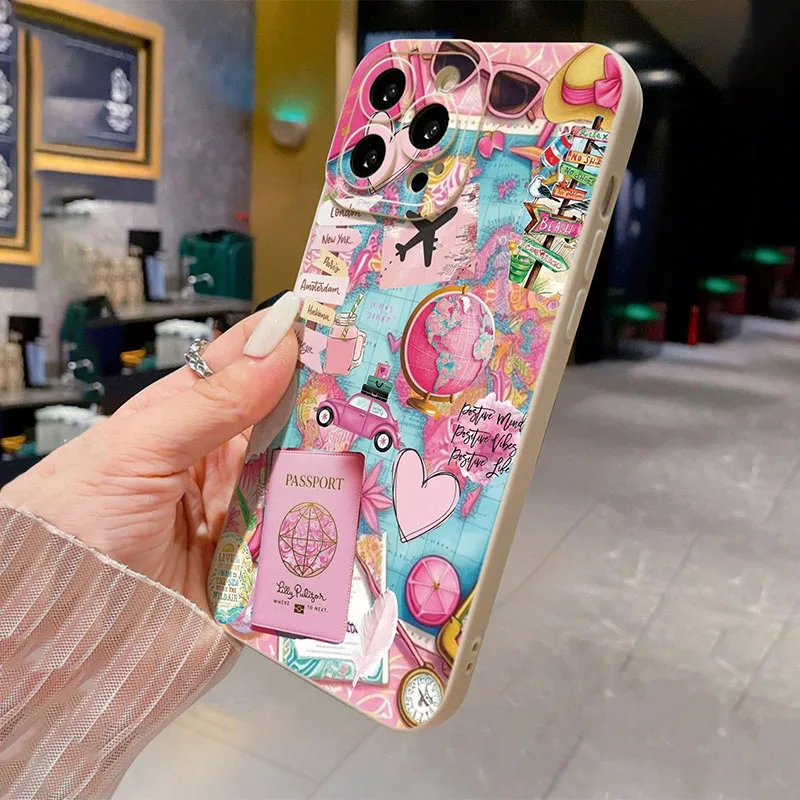 Seyahat Uçağı Baskılı Mat Darb - Apple Iphone 16 incelemesi ve fiyatı